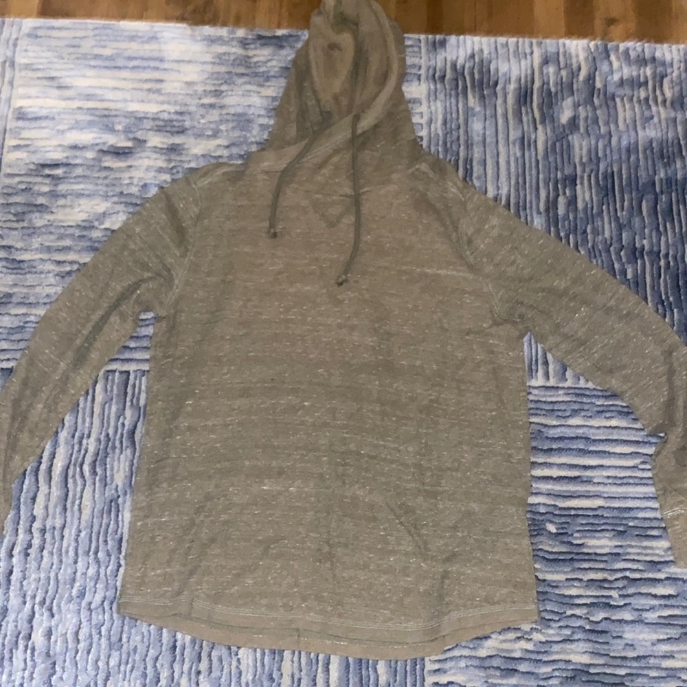 Green hoodie